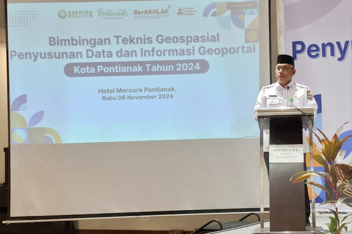  Pemkot Fokus Tingkatkan Pemenuhan Data Geospasial Pontianak